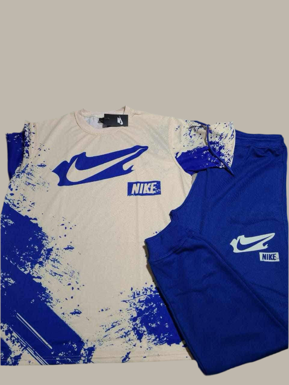 Blue Nike Splatt