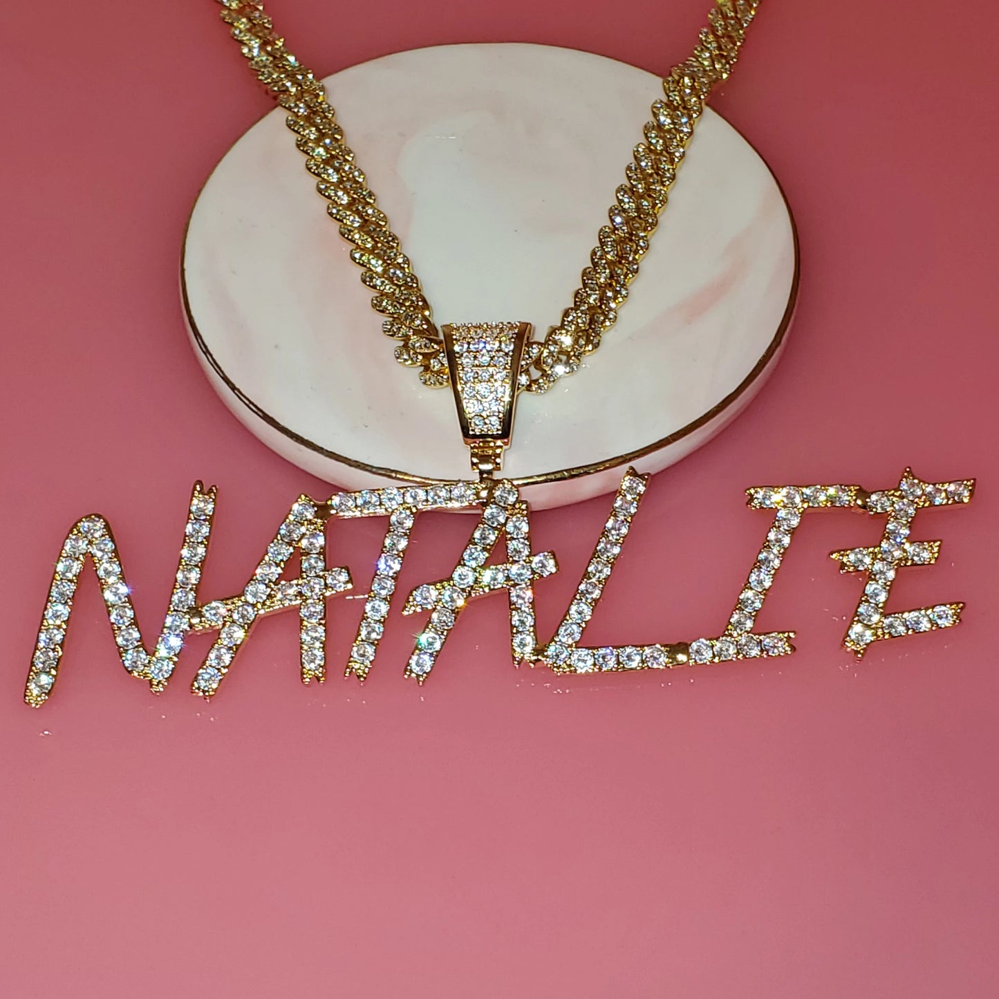 Personalized Name Pendant Necklace