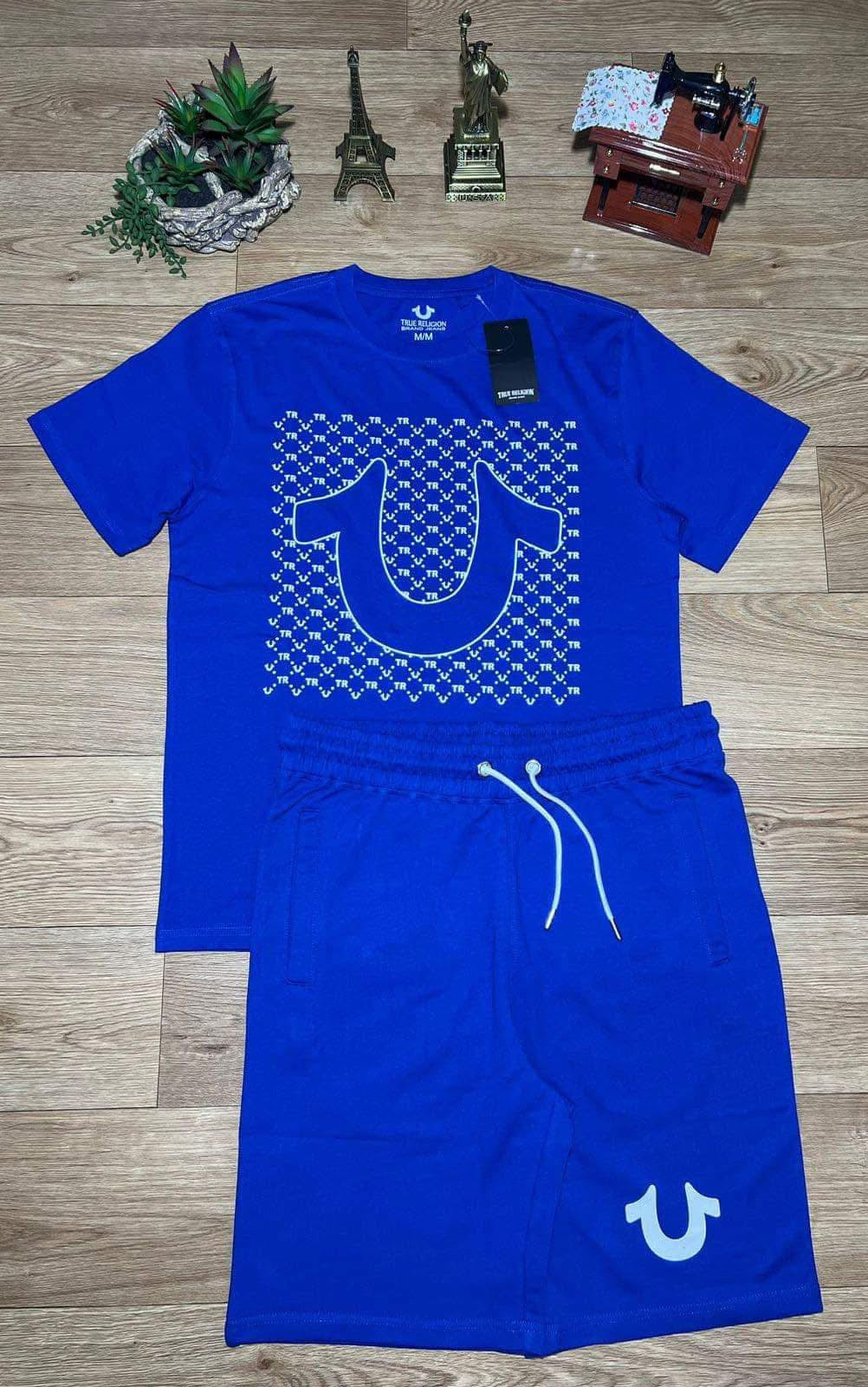 Royal Blue Tru Religion Set