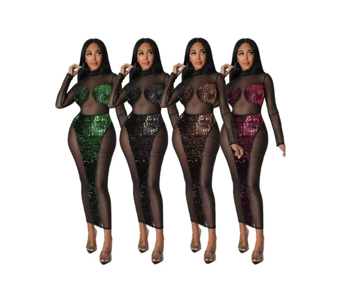 Eclipse Sheer Bodycon