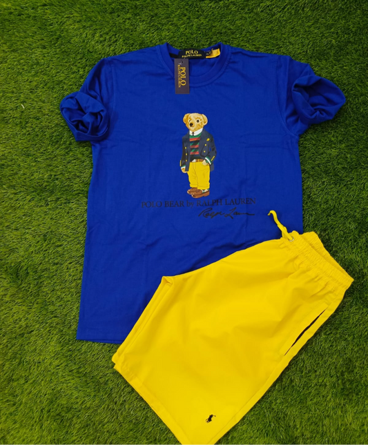 Blue & Yellow Polo