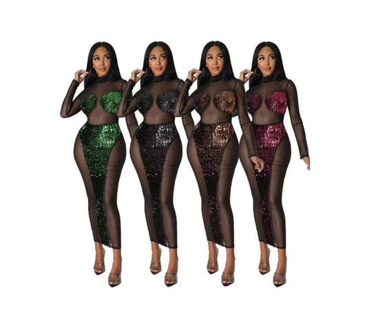 Eclipse Sheer Bodycon